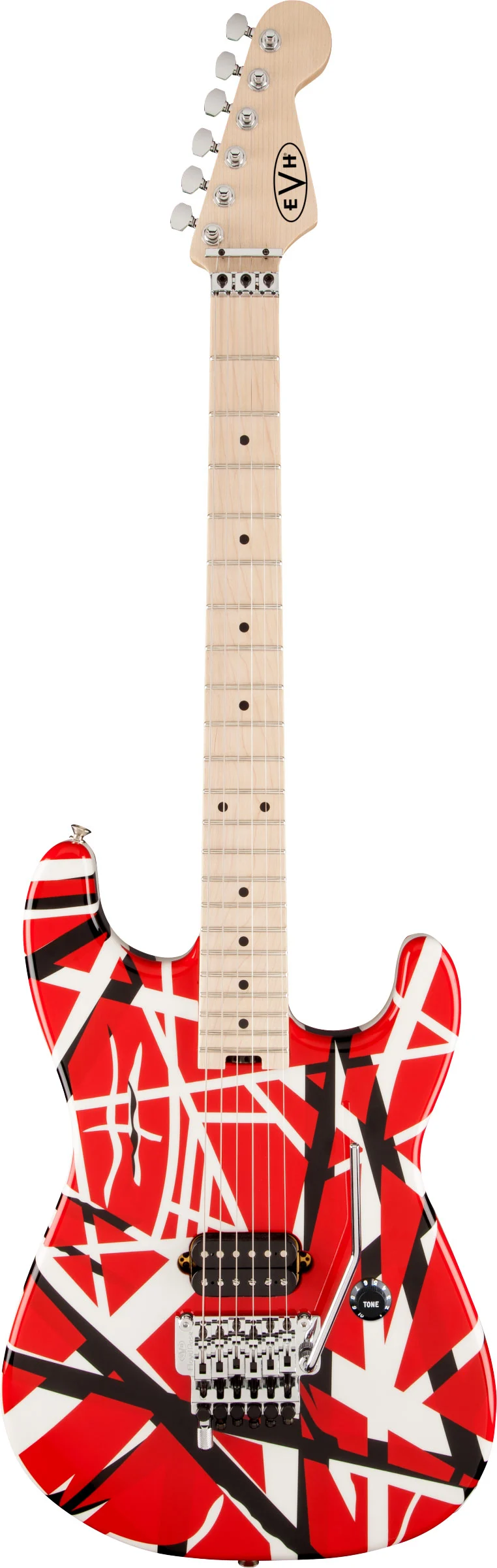 EVH Striped Series Red/Black/White