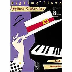 FABER BIGTIME Piano Ragtime & Marches Level 4 Arranged By Faber & Faber
