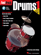 HAL LEONARD FASTTRACK Drums Method Book 1 With Online Audio