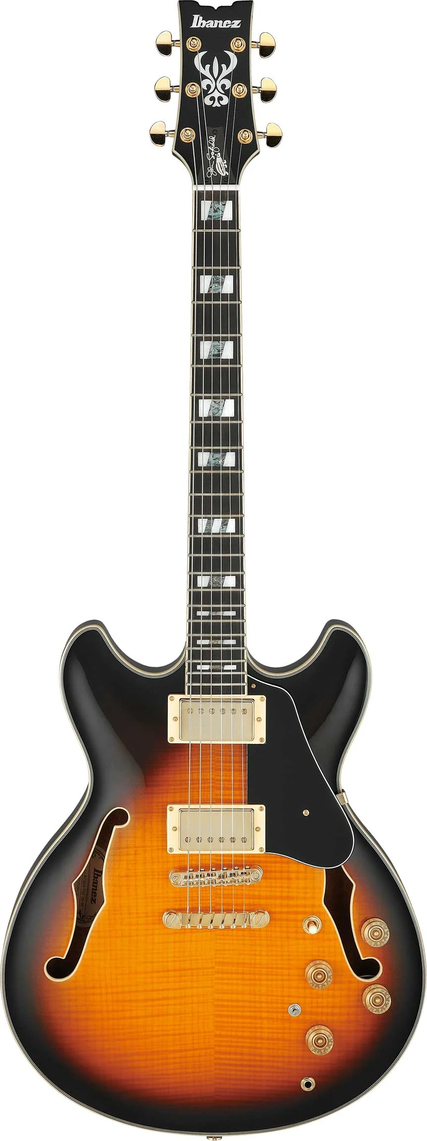 Ibanez JSM10 John Scofield Signature Vintage Yellow Sunburst