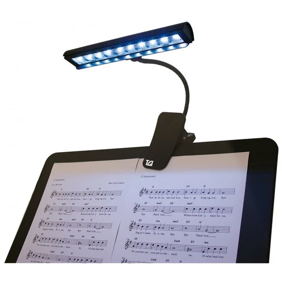 TGI Music Stand LED Lamp / Light with clip for Music Stand