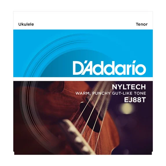 D'Addario EJ88T Nyltech Ukulele, Tenor Ukulele Strings