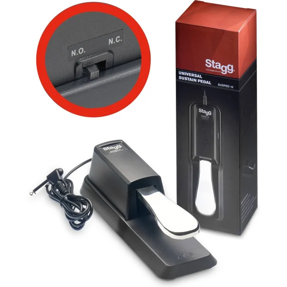 Stagg Sustain Pedal all Makes Piano Type