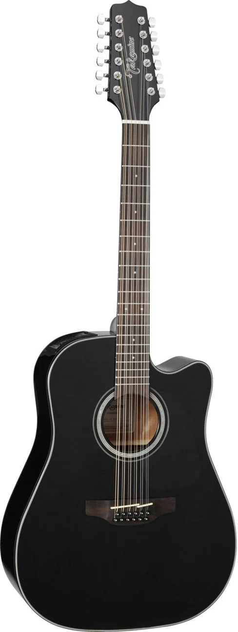 Takamine GD30CE-12-BLK 12 String Black