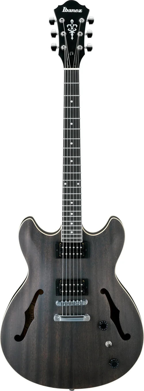 Ibanez AS53-TKF Trans Black Flat