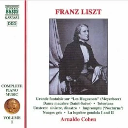 NAXOS FRANZ Liszt Piano Music Volume 1 Cd