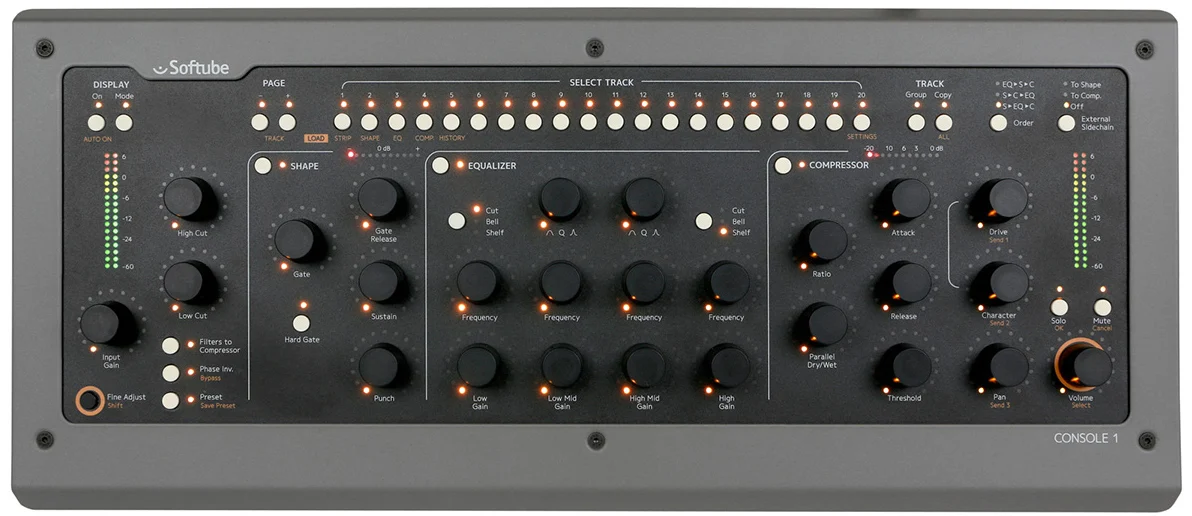 Softube Console 1 MK II Hardware Plug In Controller