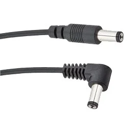 Voodoo Lab 3 x 2.1mm Straight and Right Angle Barrel Cables (18in 24in 36in Lengths)