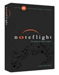 HAL LEONARD NOTEFLIGHT Music Notation Software 3 Year Subscription