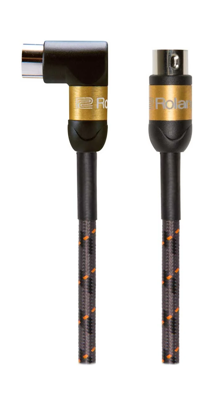 Roland RMIDI-G5A 5ft/1.5m MIDI Cable Angled/Straight