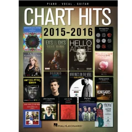 HAL LEONARD CHART Hits 2015-2016 For Piano/vocal/guitar