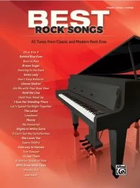 ALFRED BEST Rock Songs For Piano/vocal/guitar