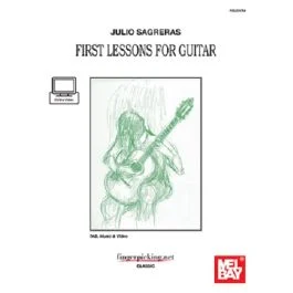 MEL BAY JULIO Sagreras First Lessons For Guitar (tab, Music & Video)