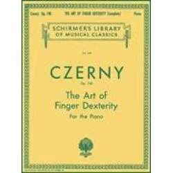 G SCHIRMER CZERNY The Art Of Finger Dexterity Op.740 (complete) For The Piano Vol. 154