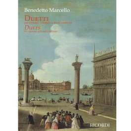 RICORDI BENEDETTO Marcello Duets For Soprano, Alto & Continuo