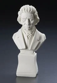 WILLIS MUSIC BEETHOVEN 7" Composer Statuette
