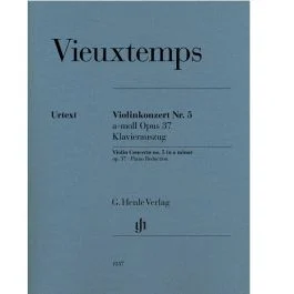HENLE VIEUXTEMPS Violin Concerto No. 5 A Minor Op. 37 For Violin & Piano