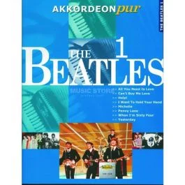MUSIKVERLAG HOLZSCHU THE Beatles 1 Akkordeon Pur Series For Accordion By Hans-gunther Kolz