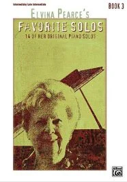 ALFRED ELVINA Pearce's Favorite Solos Book 3 14 Original Piano Solos