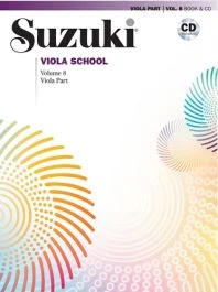 SUZUKI SUZUKI Viola School Viola Part Volume 8 Book With Cd