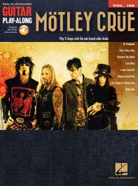 HAL LEONARD MOTLEY Crue Guitar Play-along Vol. 188 W/ Audio Access