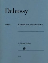 HENLE DEBUSSY La Fille Aux Cheveux De Lin For Piano Solo Urtext Edition
