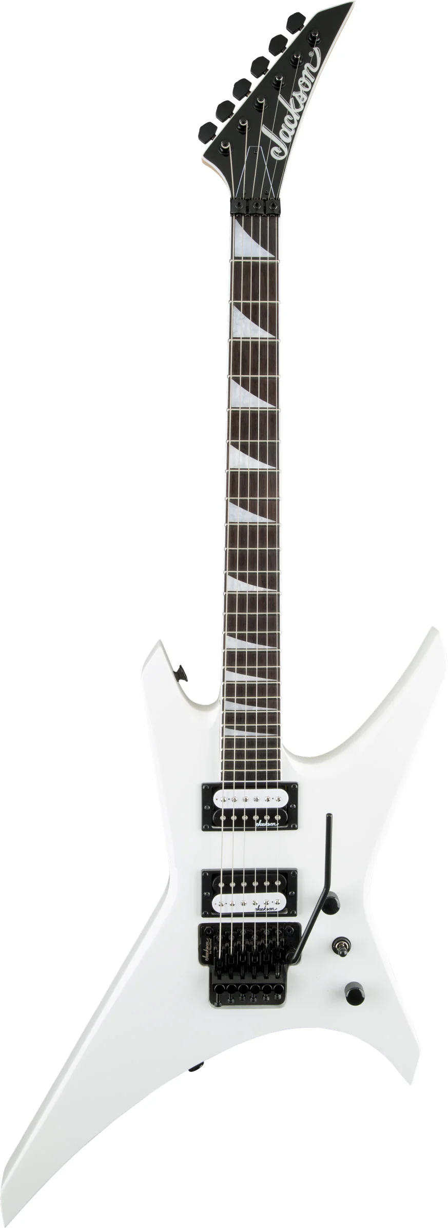 Jackson JS32 Warrior Snow White Amaranth Fingerboard