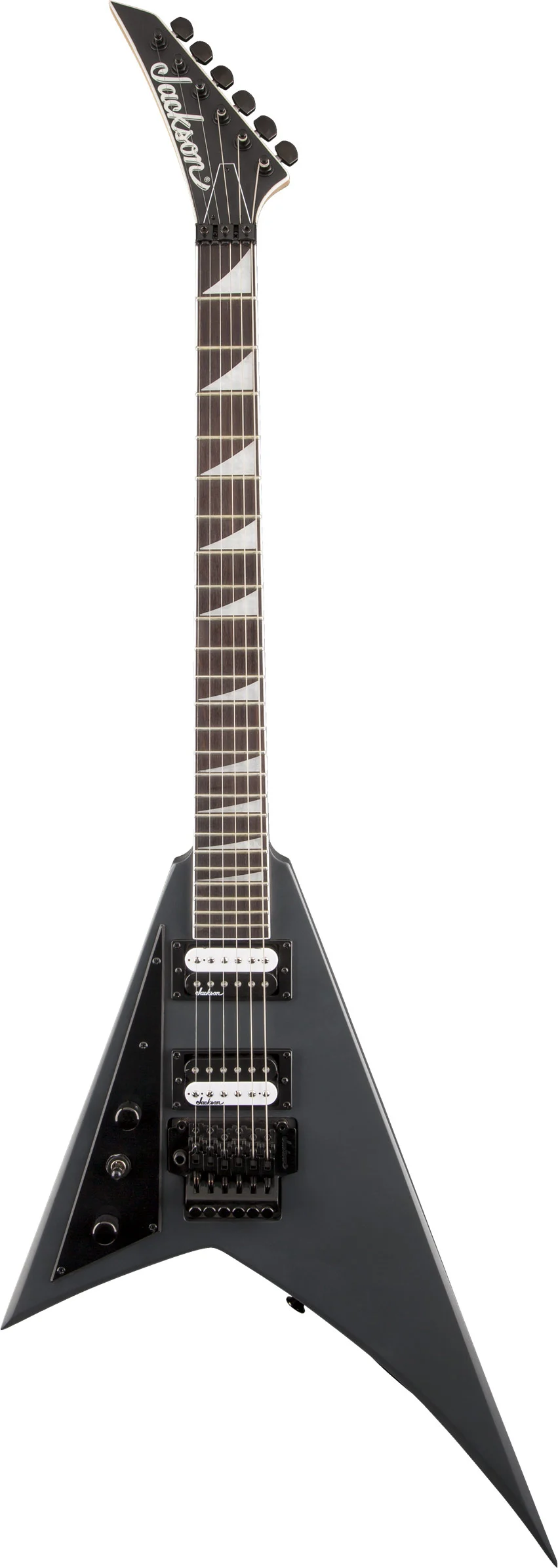 Jackson JS Series Rhoads JS32 Satin Gray Amaranth Fingerboard Left Handed