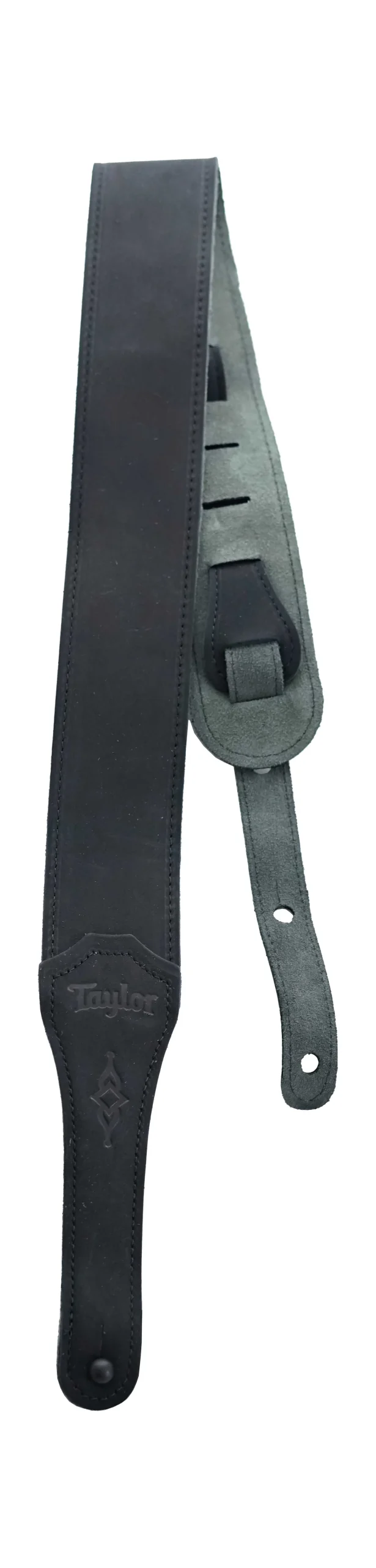 Taylor Black Sanded Suede Strap 2.5 Inch