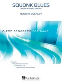 HAL LEONARD SQUONK Blues Mythical Forest Creature By Robert Buckley For Concert Band 0.5