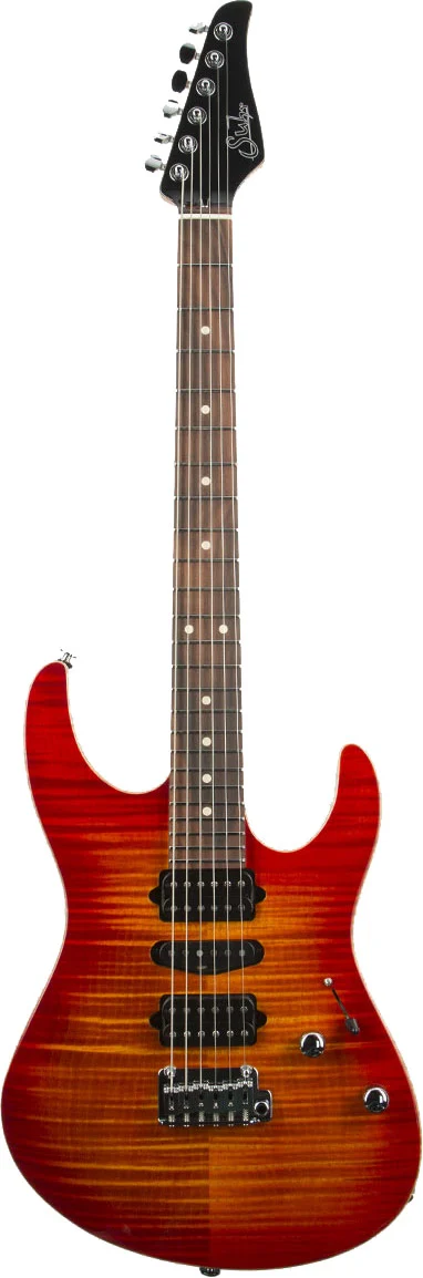Suhr Modern Plus Fireburst Pau Ferro Fingerboard HSH Gotoh 510