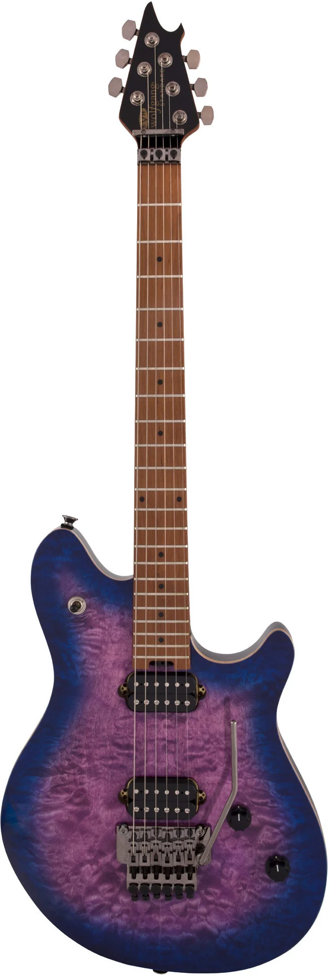EVH Wolfgang Standard Quilt Northern Lights Roasted Maple Fingerboard