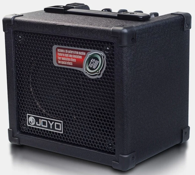 Joyo DC-15 15 Watt Digital Electric Guitar Amp with Delay, Reverb, Effects & 36 Pattern Drum