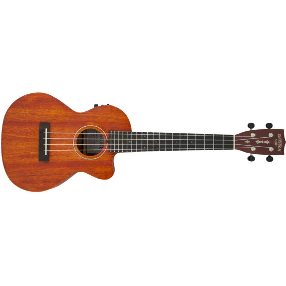 Gretsch G9121 Tenor Electro Ukulele with Gig Bag, Honey Mahogany Stain