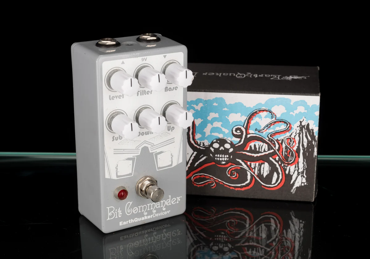 Used Earthquaker Devices Bit Commander V2 Octave Synth Pedal with Box