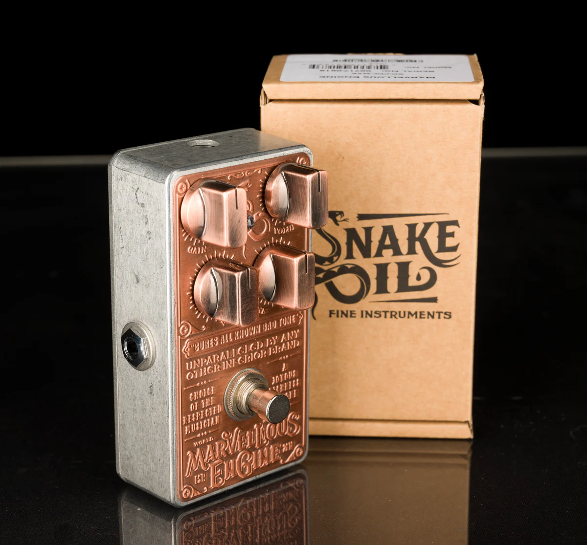 Used Snake Oil Fine Instruments Marvellous Engine Overdrive/Distortion With Box