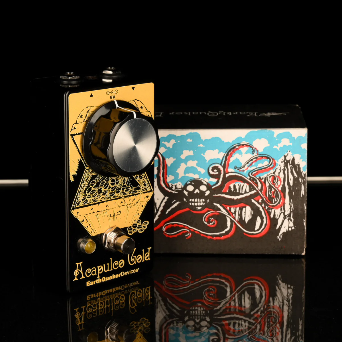 Used EarthQuaker Devices Acapulco Gold Distortion Pedal With Box - 2