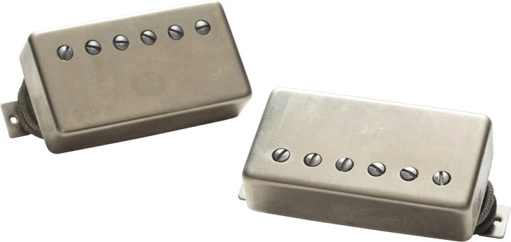 Seymour Duncan SH-4/SH-2N Hot Rodded Humbucker Set Raw Nickel