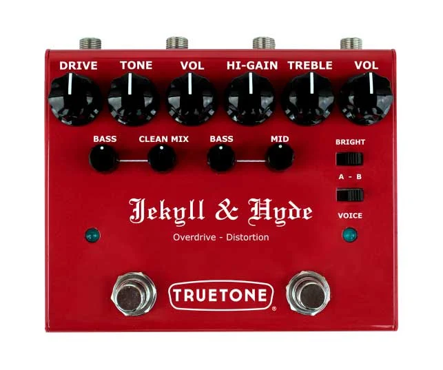 Truetone V3 Jekyll and Hyde Overdrive Distortion Pedal