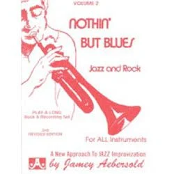 JAMEY AEBERSOLD VOLUME 2 Nothin' But Blues Book/cd Set