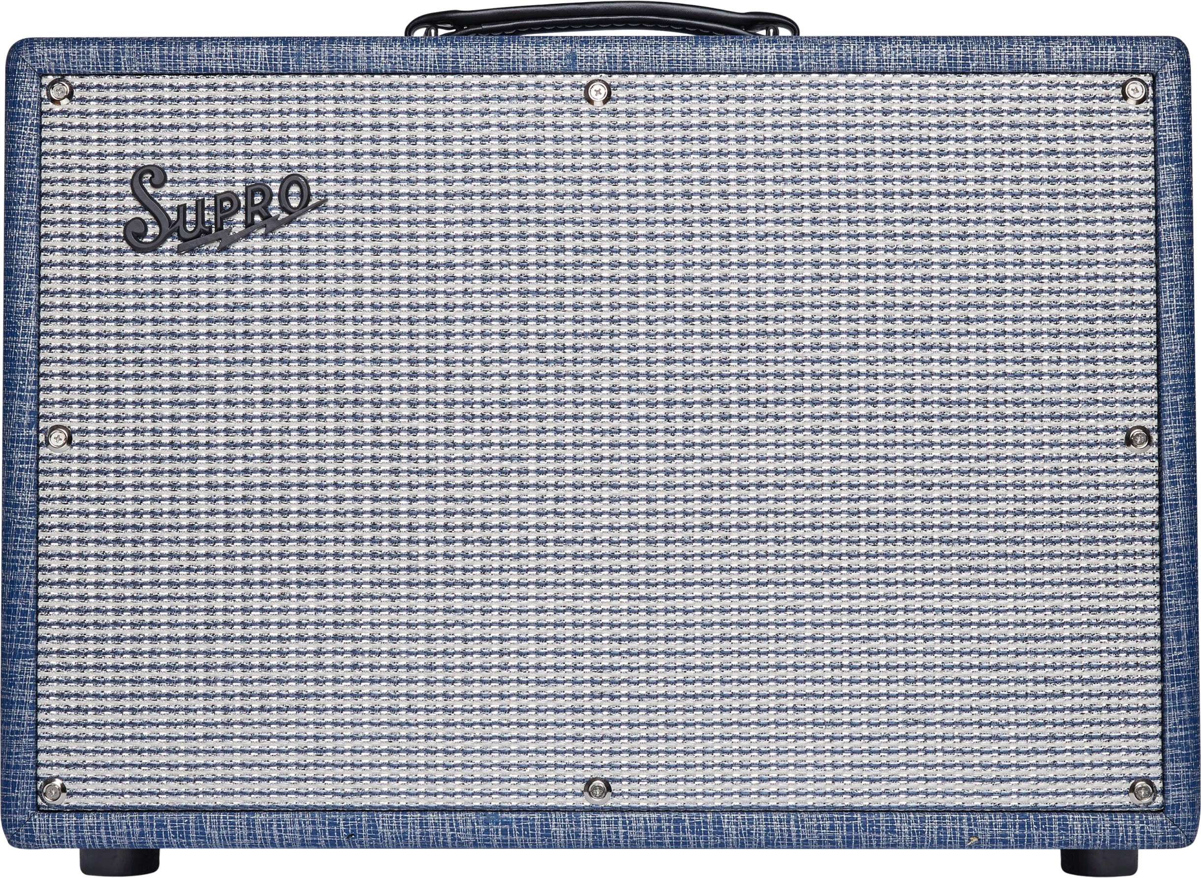Supro Keeley Custom 12 Blue Rhino 25 Watt Combo Valve Amp