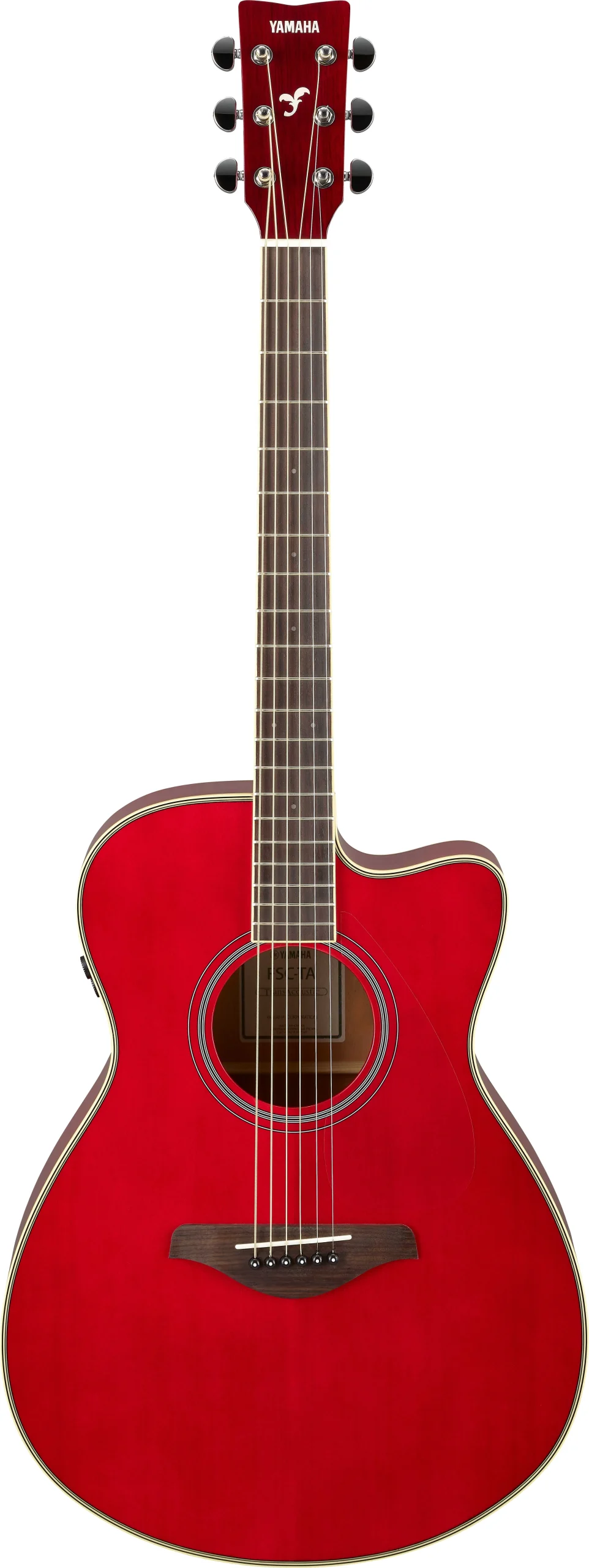 Yamaha FSCTARR Transacoustic FS Cutaway Ruby Red