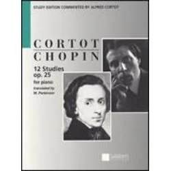 SALABERT EDITIONS FREDERIC Chopin 12 Etudes Opus 25 For Piano English Edition