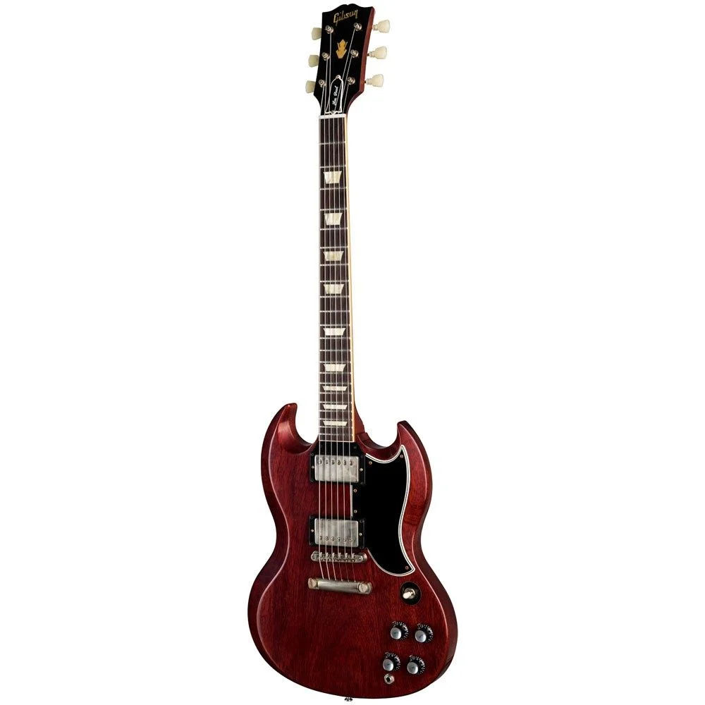 Gibson 1961 Les Paul SG Standard Reissue Stop Bar (Cherry Red) - VOS inc Case