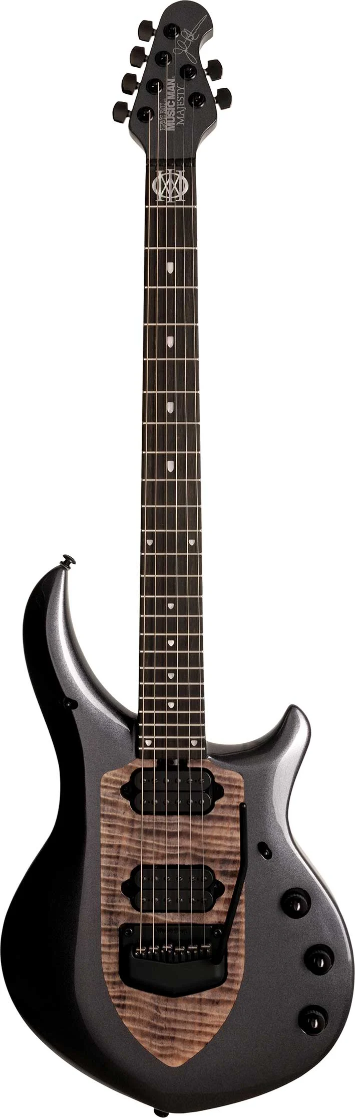 Music Man Majesty Smoked Pearl Ebony Fingerboard
