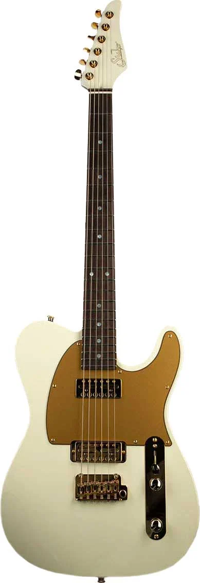 Suhr Mateus Asato Classic T White Lollar Gold Foils