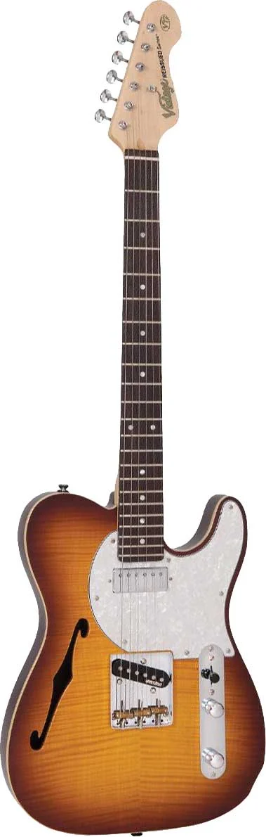 Vintage V72FTB V72 ReIssued Custom Spec Flame Tobacco Burst
