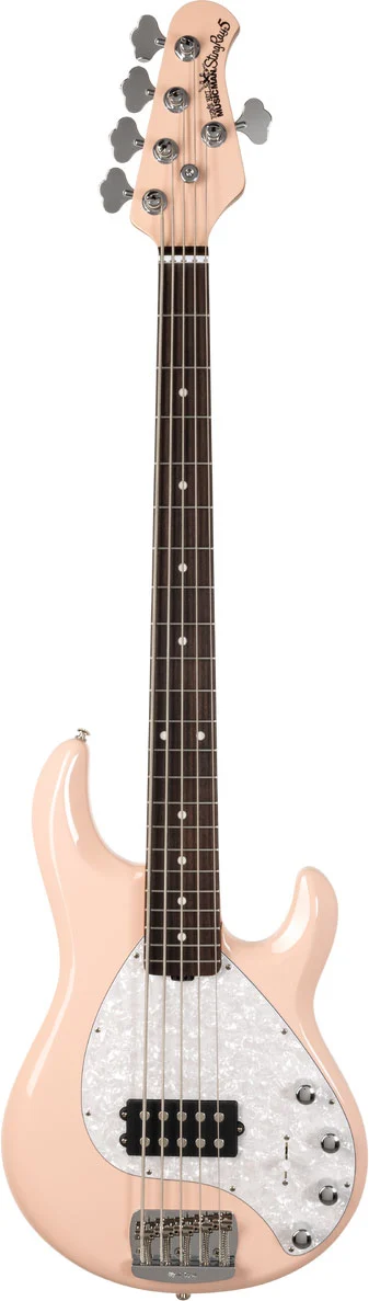 Music Man StingRay Special 5 Pueblo Pink Rosewood Fingerboard