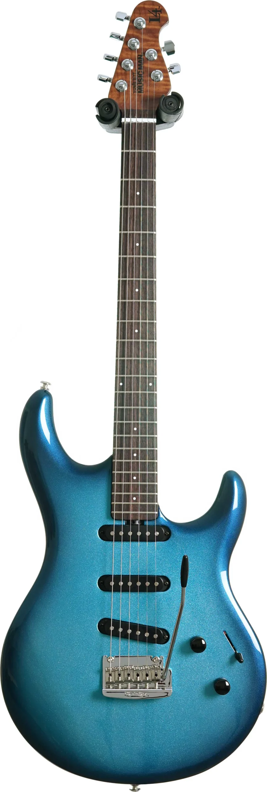 Music Man Luke 4 SSS Diesel Blue