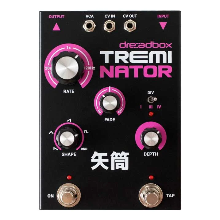 Dreadbox Pedals Treminator Smashing Analog Tremolo